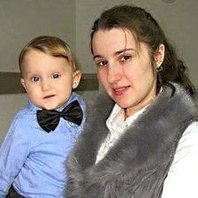 Схема вышивки «мама с ребёнком»