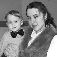 Схема вышивки «мама с дитя»