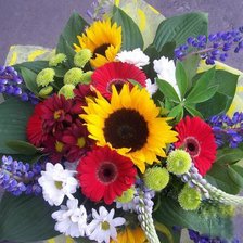 Схема вышивки «букет»