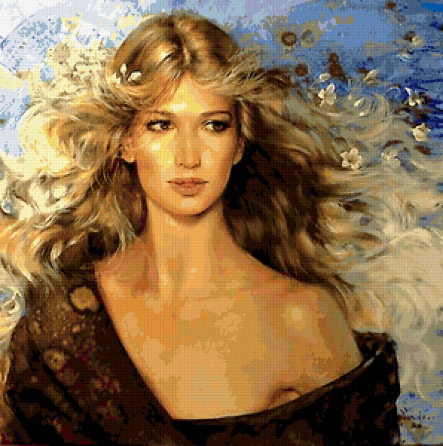 НЕЗНАКОМКА - женщины мира, женщина, женский образ, незнакомая, неизвестная - предпросмотр