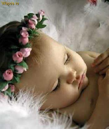 СПЯЩИЙ АНГЕЛ - детское, сон, ангел.ребенок - оригинал