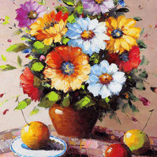 Схема вышивки «натюрморт»