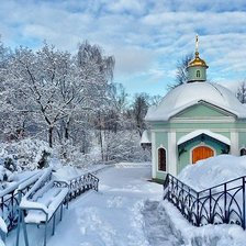 Схема вышивки «Серия "Пейзажи"»