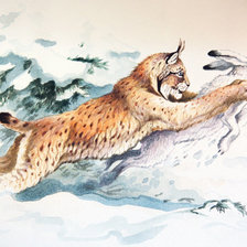 Схема вышивки «Охота»