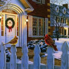 Схема вышивки «Птички2»