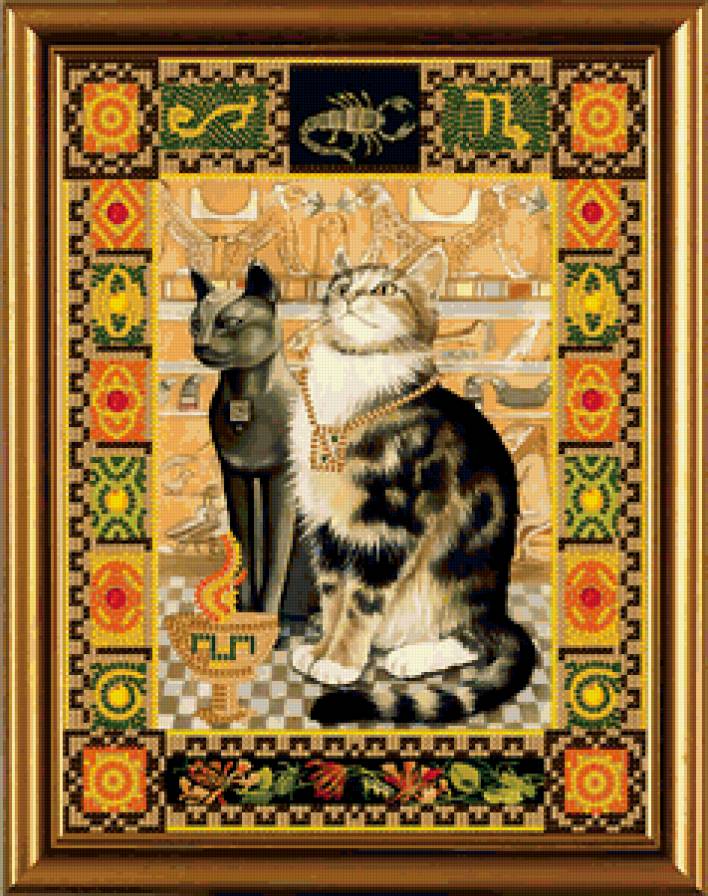 Кот-скорпион - кот - предпросмотр