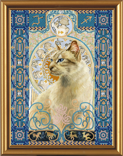 Кот-стрелец - кот - оригинал