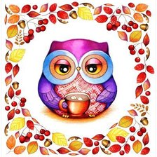Схема вышивки «Совушка»