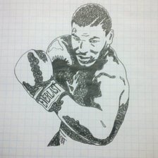 Схема вышивки «Тайсон»