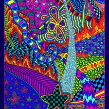 Схема вышивки «красота»