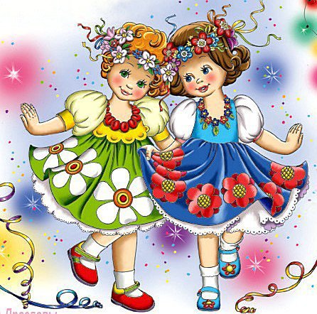 Танец - девочки, танец - оригинал