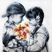 Схема вышивки «любовь1»