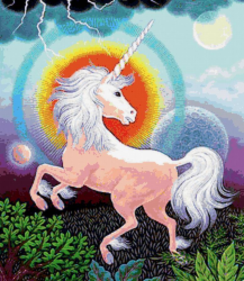 Единорог - лошадка, единорог - предпросмотр