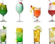 бокал с лимоном