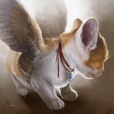 Схема вышивки «мантикора»