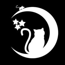 Схема вышивки «Кошка»