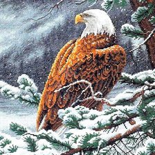 Схема вышивки «Орел»