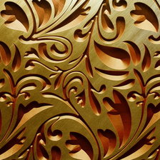 Схема вышивки «деревянный узор»