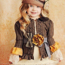 Схема вышивки «Девочка.»