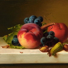 Схема вышивки «Персики»