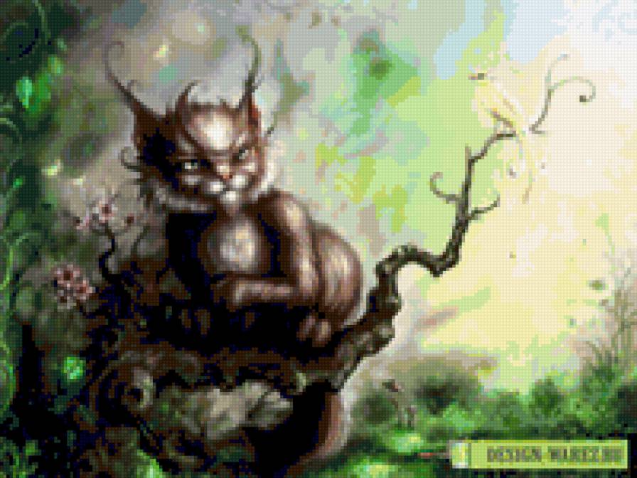 чеширский кот - антарис - предпросмотр