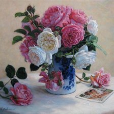 Схема вышивки «розы 1»