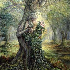 Схема вышивки «Поцелуй природы»