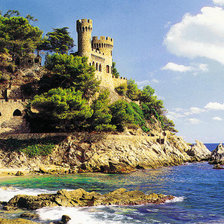 Схема вышивки «Испания»