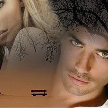 Схема вышивки «двое»