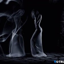 Схема вышивки «Девушка»