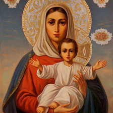 Схема вышивки «Венчальная пара 7»