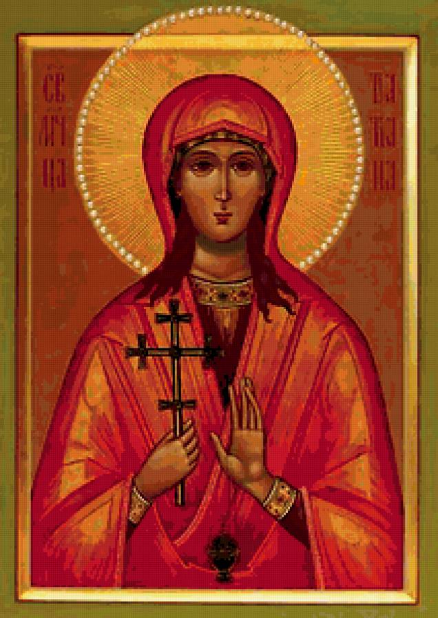 Святая мученица Татьяна - иконы, религия, святая - предпросмотр