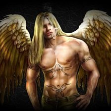 Схема вышивки «Падший ангел»