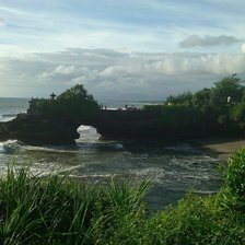 Схема вышивки «остров Бали»