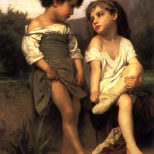 Схема вышивки «Дети»