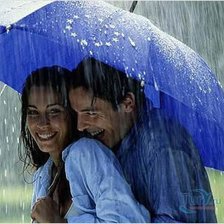 Схема вышивки «Под зонтом.»