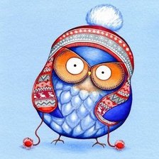 Схема вышивки «Совушка»