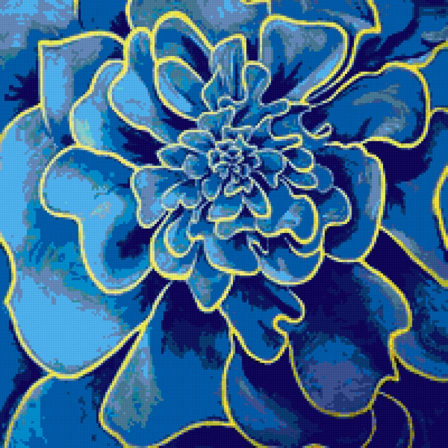 ГОЛУБОЙ ЦВЕТОК 2 - цветы - предпросмотр