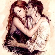 Схема вышивки «Пара»