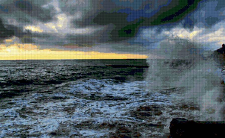 шторм - море - предпросмотр