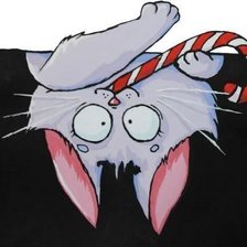 Схема вышивки «Котяра(низ)1ч.»