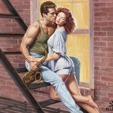 Схема вышивки «Пара»