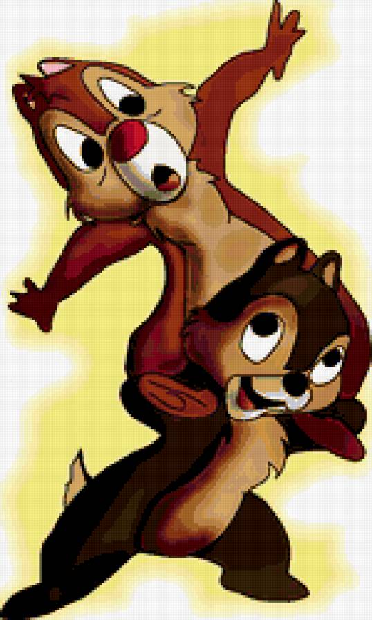 чип и дейл - зверята, детская, мультяшки, детям, бурундучки, мультик, бурундук - предпросмотр