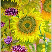 подсолнухи