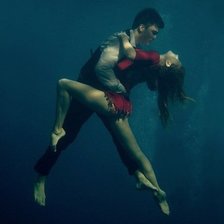 Схема вышивки «Танго под водой»