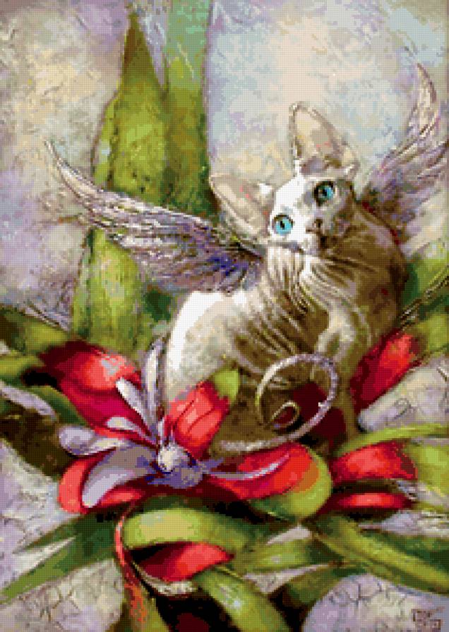 Колибри, Топчий Станислав - животные, кошки - предпросмотр