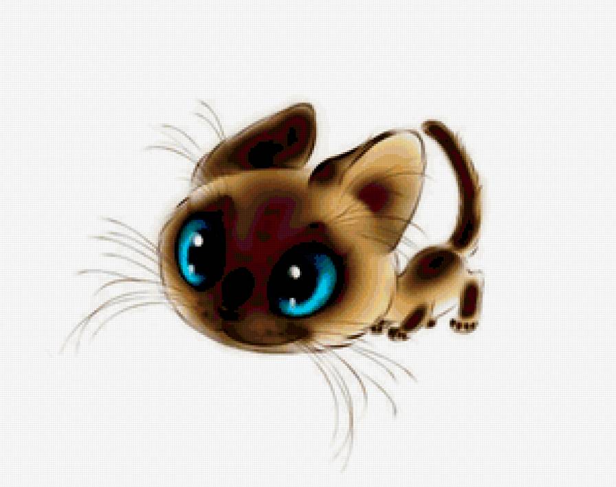 Милый котик - кот - предпросмотр