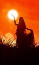 Схема вышивки «Закат»