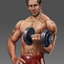 Схема вышивки «Загадочный дом»