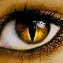 Схема вышивки «Глаз»